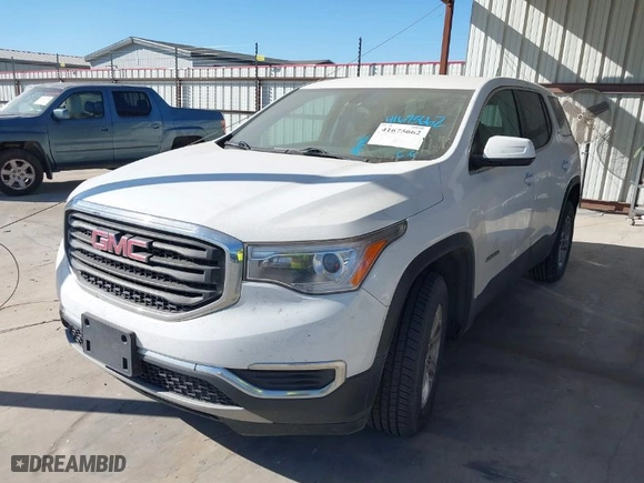 2018 GMC Acadia SLE with VIN 1GKKNKLA0JZ187588, listed as a IAAI auction lot 41675662 with 201,566 mi miles. Bid and sale history available at carsss.com. Image 2.