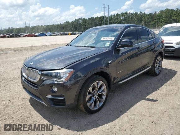 2018 BMW X4 xDrive28i with VIN 5UXXW3C57J0Y65831, listed as a Copart auction lot 58392445 with 145,697 mi miles and Clean title. Bid and sale history available at DreamBid. Image 1.