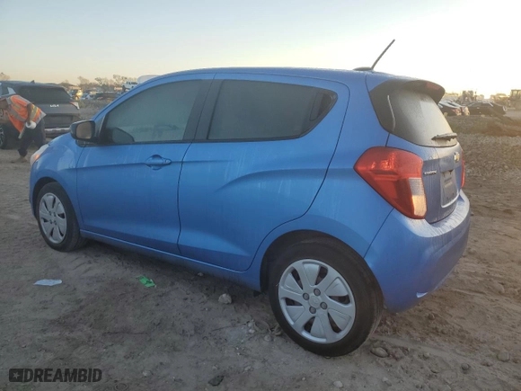 2017 Chevrolet Spark LS with VIN KL8CB6SA7HC813080, listed as a Copart auction lot 76966934 with 21,296 mi miles and Salvage Title. Bid and sale history available at carsss.com. Image 2.