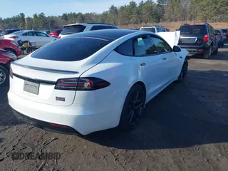 2023 Tesla Model S Plaid with VIN 5YJSA1E64PF512509, listed as a IAAI auction lot 41086678 with Not provided miles and . Bid and sale history available at DreamBid. Image 4.