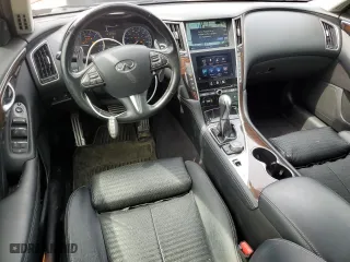 2014 Infiniti Q50 Hybrid Premium with VIN JN1AV7AR2EM702478, listed as a Copart auction lot 53332775 with 115,142 mi miles and Clean Title. Bid and sale history available at carsss.com. Image 8.