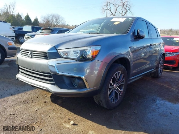 2017 Mitsubishi Outlander Sport ES 2.0 with VIN JA4AP3AU2HZ035661, listed as a IAAI auction lot 41219322 with 206,745 mi miles. Bid and sale history available at carsss.com. Image 2.