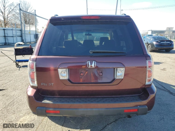 2007 Honda Pilot EX with VIN 5FNYF28427B030150, listed as a Copart auction lot 49239875 with 154,712 mi miles and Salvage Title. Bid and sale history available at carsss.com. Image 6.
