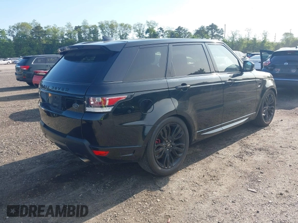 2017 Land Rover Range Rover Sport HSE Dynamic with VIN SALWV2FV4HA155112, listed as a IAAI auction lot 42336266 with 143,391 mi miles and . Bid and sale history available at DreamBid. Image 4.