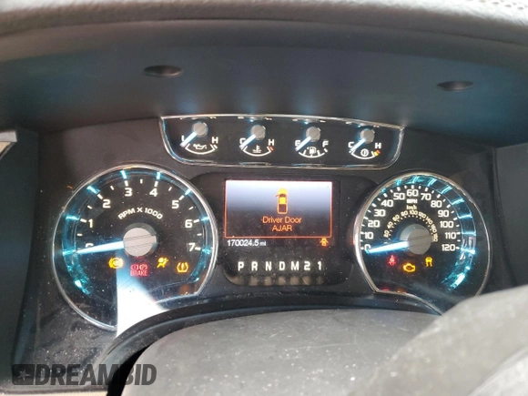 2012 Ford F-150 XL with VIN 1FTFW1CT6CFB53696, listed as a Copart auction lot 46341755 with 170,024 mi miles and Salvage Title. Bid and sale history available at carsss.com. Image 9.