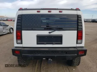 2005 Hummer H2 SUV with VIN 5GRGN23U45H125469, listed as a Copart auction lot 75885744 with 0 mi miles and Salvage Title. Bid and sale history available at carsss.com. Image 6.