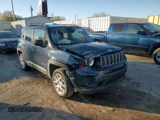2022 Jeep Renegade Sport z VIN ZACNJDA15NPN60578, wystawiony jako Copart lot #80983114 z przebiegiem 34 394 mil mil oraz Szkoda całkowita • Salvage title. Historia ofert i sprzedaży dostępna na DreamBid. Obrazek 12.