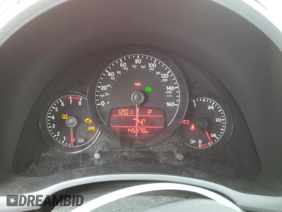2012 Volkswagen Beetle Entry с VIN 3VWFP7AT4CM646048, выставлен на аукционе Copart как лот 53542435 с пробегом 145 470 миль миль и Списание • Salvage title. История ставок и продаж доступна на DreamBid. Изображение 9.