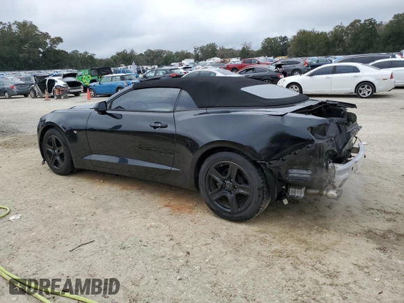 2019 Chevrolet Camaro 1LT with VIN 1G1FB3DS1K0128647, listed as a Copart auction lot 43803775 with 96,977 mi miles and Non Repairable. Bid and sale history available at carsss.com. Image 2.