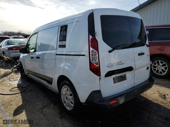 2018 Ford Transit Connect Van XLT with VIN NM0LS7F76J1372617, listed as a Copart auction lot 43435105 with 173,125 mi miles and Salvage Title. Bid and sale history available at carsss.com. Image 2.