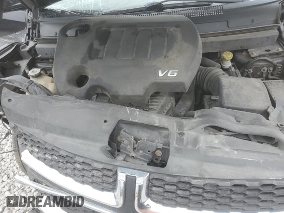 2017 Dodge Journey SXT with VIN 3C4PDCBG2HT534081, listed as a Copart auction lot 44125575 with Not Provided miles and Salvage Title. Bid and sale history available at DreamBid. Image 12.