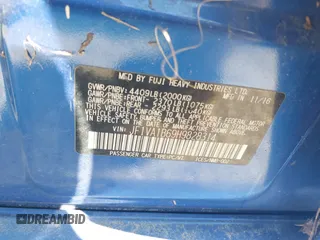 2017 Subaru WRX z VIN JF1VA1B69H9828314, wystawiony jako IAAI lot #41963855 z przebiegiem 77 798 mil mil oraz . Historia ofert i sprzedaży dostępna na DreamBid. Obrazek 9.