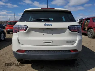 2018 Jeep Compass Sport with VIN 3C4NJCAB9JT411244, listed as a Copart auction lot 53242645 with 29,870 mi miles and Clean Title. Bid and sale history available at carsss.com. Image 6.