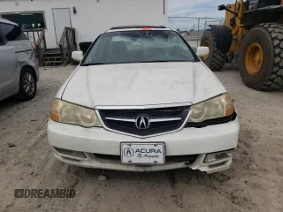 2003 Acura TL with VIN 19UUA56643A069846, listed as a Copart auction lot 75138874 with 125,766 mi miles and Salvage Title. Bid and sale history available at carsss.com. Image 5.