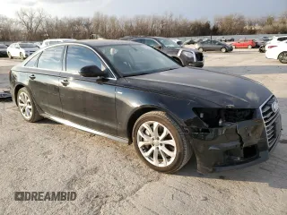 2018 Audi A6 Premium with VIN WAUF8AFC9JN018377, listed as a Copart auction lot 88665925 with 100,460 mi miles and Salvage Title. Bid and sale history available at carsss.com. Image 4.