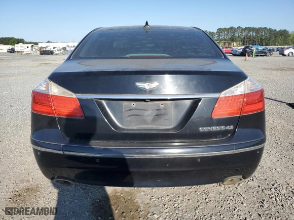 2011 Hyundai Genesis with VIN KMHGC4DF1BU124748, listed as a Copart auction lot 52263275 with 145,672 mi miles and Clean Title. Bid and sale history available at carsss.com. Image 6.