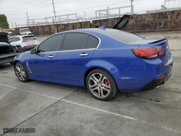 2017 Chevrolet SS with VIN 6G3F25RW5HL303149, listed as a Copart auction lot 57072044 with 27,826 mi miles and Clean Title. Bid and sale history available at carsss.com. Image 2.