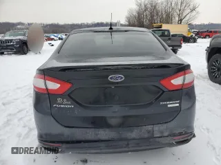 2014 Ford Fusion Titanium with VIN 3FA6P0K97ER382302, listed as a Copart auction lot 41668645 with 155,547 mi miles and Salvage Title. Bid and sale history available at carsss.com. Image 6.