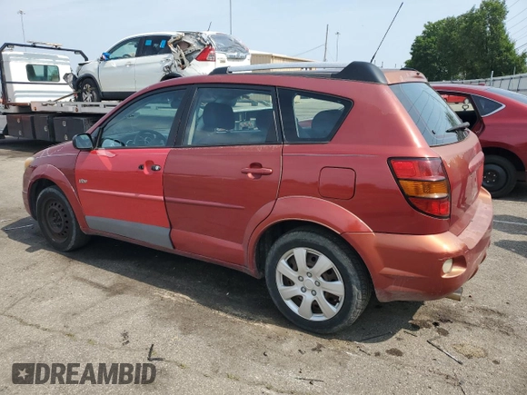 2005 Pontiac Vibe with VIN 5Y2SL63845Z431366, listed as a Copart auction lot 60979525 with 93,133 mi miles and Clean title. Bid and sale history available at DreamBid. Image 2.