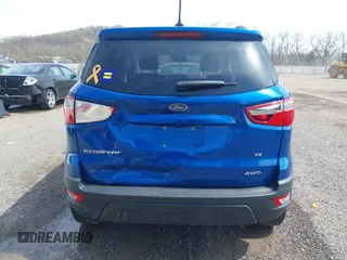 2018 Ford EcoSport SE with VIN MAJ6P1UL9JC212272, listed as a IAAI auction lot 41980901 with 108,488 mi miles. Bid and sale history available at carsss.com. Image 16.