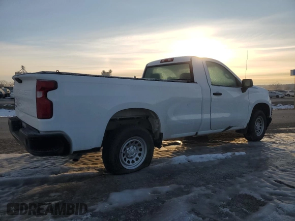 2021 Chevrolet Silverado 1500 Work Truck with VIN 3GCNWAEH3MG271631, listed as a Copart auction lot 87935145 with 100,422 mi miles and Salvage Title. Bid and sale history available at carsss.com. Image 3.