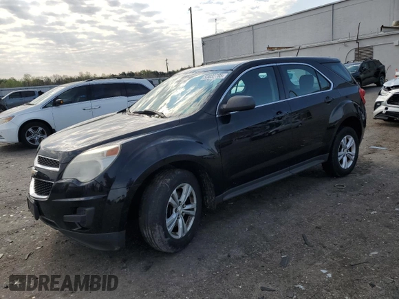 2015 Chevrolet Equinox LS with VIN 2GNFLEEK7F6347793, listed as a Copart auction lot 53032705 with 136,573 mi miles and Salvage Title. Bid and sale history available at carsss.com. Image 1.