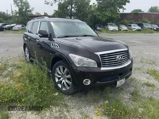 2014 Infiniti QX80 z VIN JN8AZ2NE3E9064938, wystawiony jako IAAI lot #42447609 z przebiegiem Nie podano mil oraz . Historia ofert i sprzedaży dostępna na DreamBid. Obrazek 1.