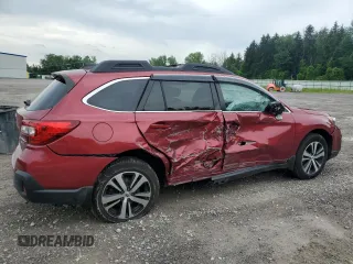 2018 Subaru Outback Limited with VIN 4S4BSENC6J3357634, listed as a Copart auction lot 63216895 with 84,738 mi miles and Salvage title. Bid and sale history available at DreamBid. Image 3.