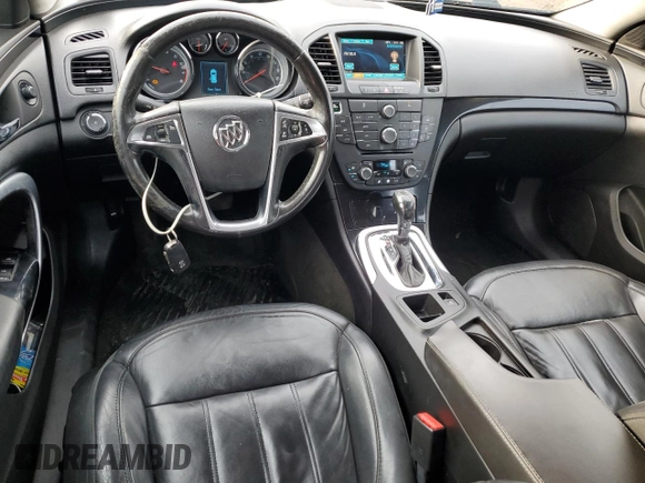 2013 Buick Regal Premium 1 with VIN 2G4GS5ERXD9225742, listed as a Copart auction lot 43608985 with 181,443 mi miles and Salvage title. Bid and sale history available at DreamBid. Image 8.