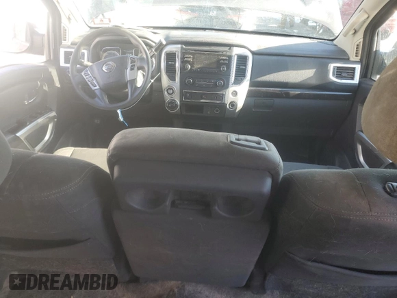 2017 Nissan Titan S with VIN 1N6AA1EJ8HN522119, listed as a Copart auction lot 42804705 with 139,582 mi miles and Salvage Title. Bid and sale history available at carsss.com. Image 8.