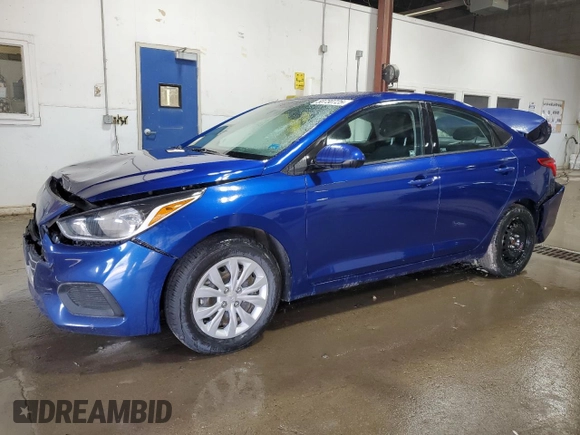 2021 Hyundai Accent SE with VIN 3KPC24A65ME147428, listed as a Copart auction lot 50730725 with 49,071 mi miles and Salvage title. Bid and sale history available at DreamBid. Image 1.