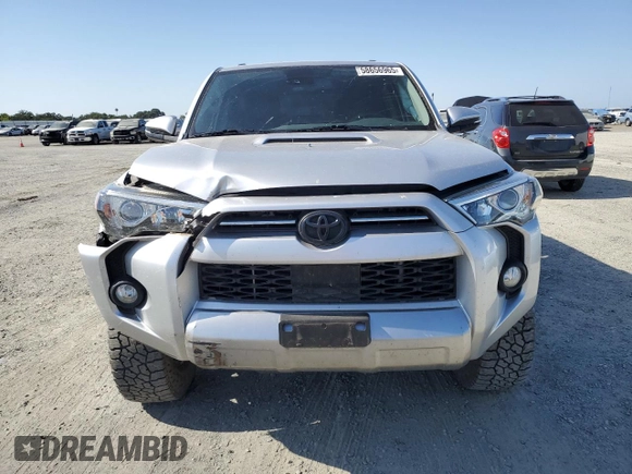 2020 Toyota 4Runner SR5 with VIN JTEBU5JR6L5796327, listed as a Copart auction lot 58656965 with 64,678 mi miles and Salvage title. Bid and sale history available at DreamBid. Image 5.