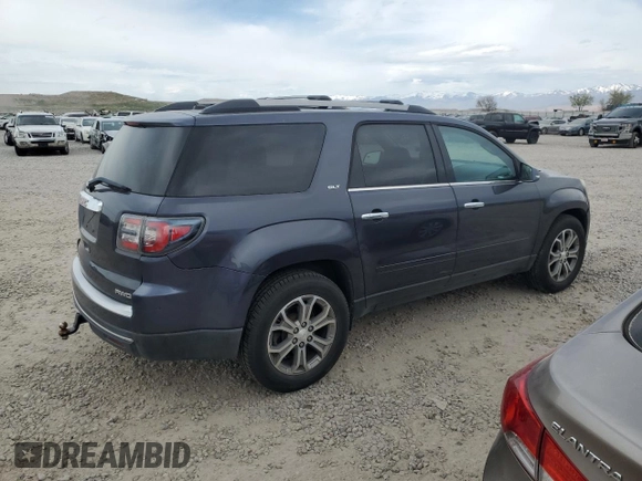 2014 GMC Acadia SLT with VIN 1GKKVRKD5EJ123684, listed as a Copart auction lot 53488495 with 134,758 mi miles and Clean Title. Bid and sale history available at DreamBid. Image 3.