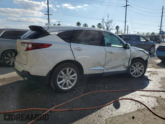 2021 Acura RDX with VIN 5J8TC1H30ML011367, listed as a Copart auction lot 47008635 with 34,404 mi miles and Non Repairable. Bid and sale history available at carsss.com. Image 3.