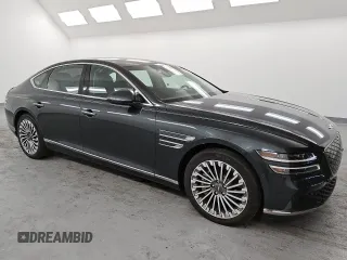 2023 Genesis G80 z VIN KMTGE4S11PU005984, wystawiony jako Copart lot #42606795 z przebiegiem 7 845 mil mil oraz Czysty tytuł • Clean title. Historia ofert i sprzedaży dostępna na DreamBid. Obrazek 4.