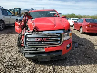 2016 GMC Canyon 4WD SLE with VIN 1GTH6CE36G1274779, listed as a Copart auction lot 52826834 with 0 mi miles and Salvage Title. Bid and sale history available at carsss.com. Image 5.