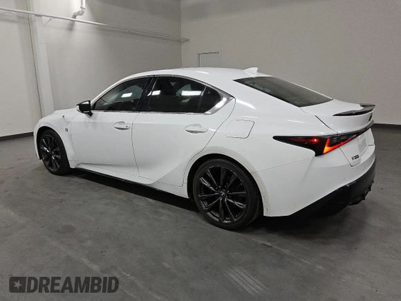 2021 Lexus IS 350 F Sport z VIN JTHGZ1E23M5019248, wystawiony jako Copart lot #52849825 z przebiegiem 129 880 mil mil oraz Czysty tytuł • Clean title. Historia ofert i sprzedaży dostępna na DreamBid. Obrazek 2.
