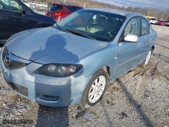 2007 Mazda Mazda3 i Sport with VIN JM1BK12F171667108, listed as a IAAI auction lot 41604559 with 228,509 mi miles. Bid and sale history available at carsss.com. Image 2.