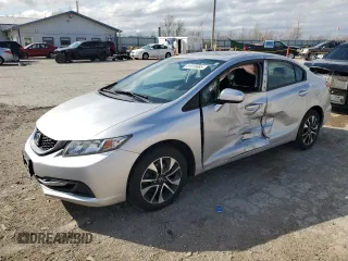 2015 Honda Civic EX z VIN 19XFB2F85FE002372, wystawiony jako Copart lot #51018685 z przebiegiem 79 464 mil mil oraz Szkody całkowita. Historia ofert i sprzedaży dostępna na DreamBid. Obrazek 1.