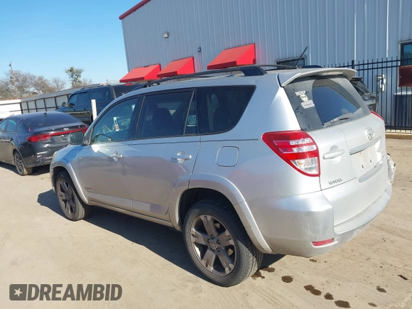 2010 Toyota RAV4 Sport with VIN JTMRF4DVXA5033966, listed as a IAAI auction lot 41131655 with 222,257 mi miles. Bid and sale history available at carsss.com. Image 3.