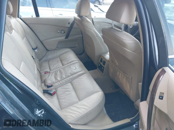 2007 BMW 5 Series 530xi with VIN WBANN73597CN04270, listed as a IAAI auction lot 42681539 with 185,507 mi miles and . Bid and sale history available at DreamBid. Image 8.