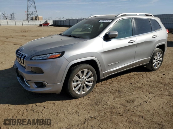 2017 Jeep Cherokee Overland с VIN 1C4PJLJS0HW574622, выставлен на аукционе Copart как лот 74615164 с пробегом 93 945 миль миль и Списание • Salvage title. История ставок и продаж доступна на DreamBid. Изображение 1.