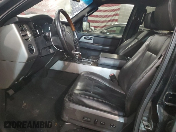 2008 Ford Expedition Max Limited with VIN 1FMFK19577LA08738, listed as a Copart auction lot 58176585 with Not provided miles and Non repairable. Bid and sale history available at DreamBid. Image 7.