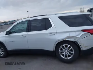 2018 Chevrolet Traverse LT Cloth with VIN 1GNERGKW3JJ232942, listed as a IAAI auction lot 41840374 with 96,701 mi miles. Bid and sale history available at carsss.com. Image 14.