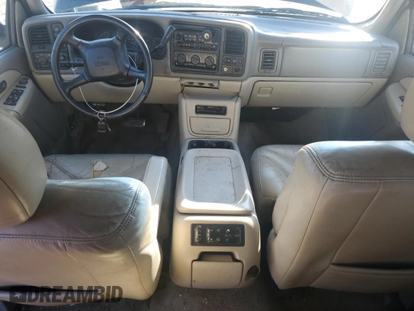2002 GMC Yukon XL SLT with VIN 3GKFK16Z52G291565, listed as a Copart auction lot 89368425 with 0 mi miles and Salvage Title. Bid and sale history available at carsss.com. Image 8.