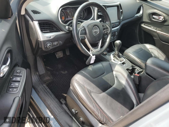 2014 Jeep Cherokee Trailhawk z VIN 1C4PJMBS4EW156550, wystawiony jako Copart lot #56870165 z przebiegiem 100 184 mil mil oraz Szkoda całkowita • Salvage title. Historia ofert i sprzedaży dostępna na DreamBid. Obrazek 8.