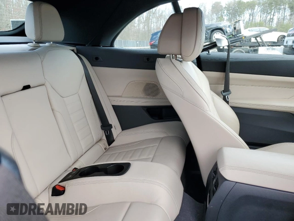 2024 BMW 4 Series 430i xDrive with VIN WBA43AT09RCP00263, listed as a Copart auction lot 48894815 with 17,688 mi miles and Salvage Title. Bid and sale history available at carsss.com. Image 10.