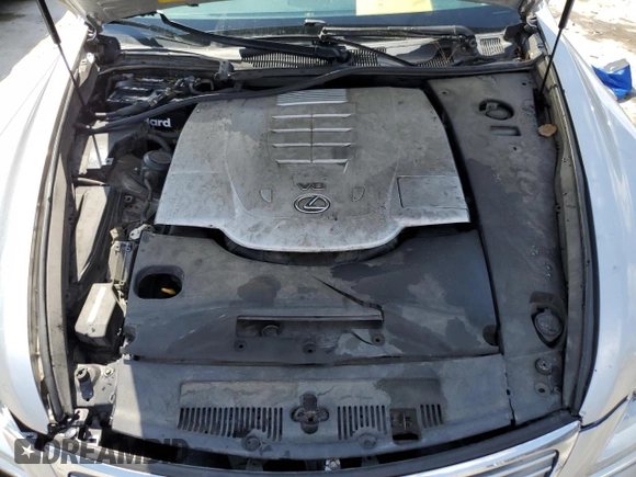 2007 Lexus LS 460 L with VIN JTHGL46F575005604, listed as a Copart auction lot 51103115 with 244,199 mi miles and Salvage Title. Bid and sale history available at DreamBid. Image 11.