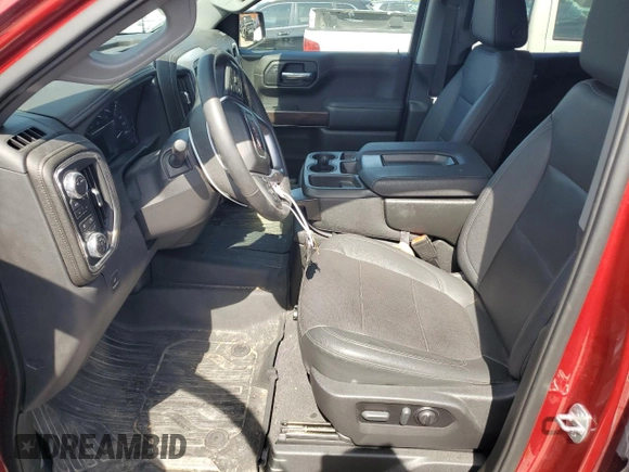 2022 GMC Sierra 1500 Limited SLT with VIN 3GTU9DEDXNG211591, listed as a Copart auction lot 68378384 with 20,016 mi miles and Salvage Title. Bid and sale history available at carsss.com. Image 7.