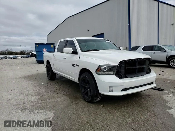 2018 Ram 1500 Sport z VIN 1C6RR7MT0JS152173, wystawiony jako Copart lot #77029154 z przebiegiem 154 064 mil mil oraz Szkoda całkowita • Salvage title. Historia ofert i sprzedaży dostępna na DreamBid. Obrazek 13.